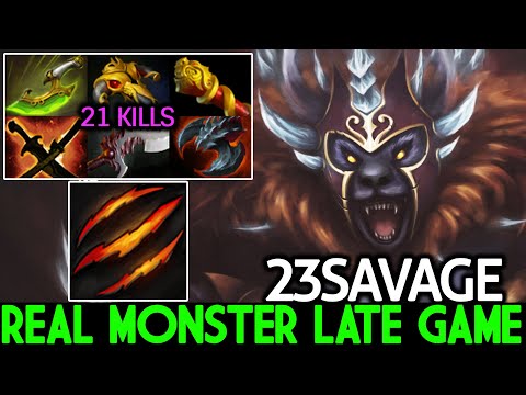 23SAVAGE [Ursa] Real Monster Late Game Full Physical Build Dota 2