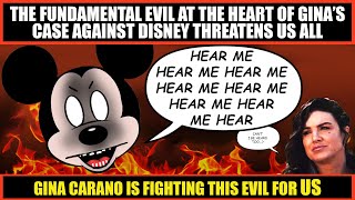 The Fundamental EVIL at the Heart of Gina Carano's Case Against Disney Threatens Us ALL
