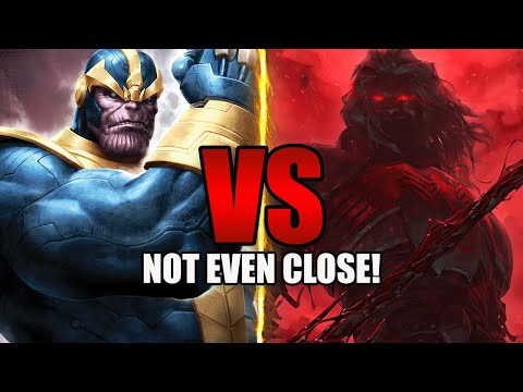 Why Thanos VS Knull Isn't Even Close!