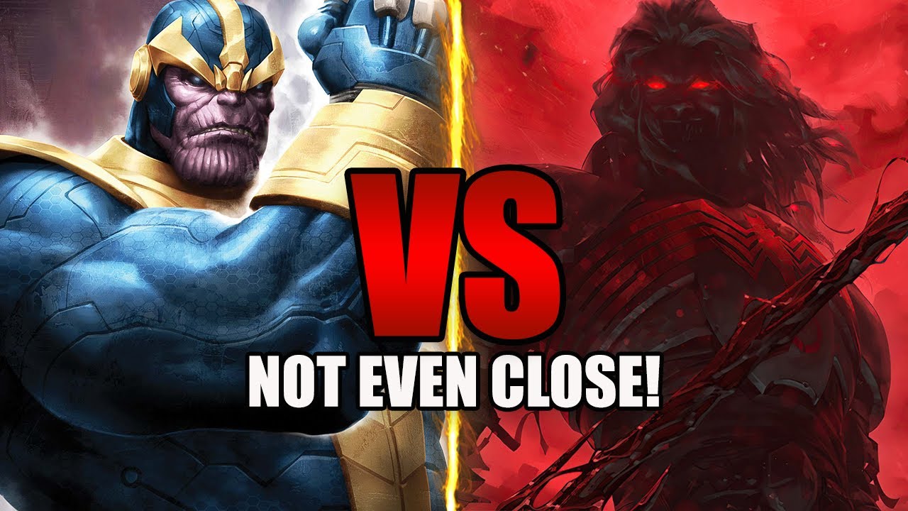 Why Thanos VS Knull Isn't Even Close!