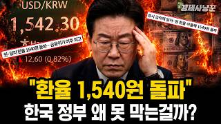 현시점 '동남아 화폐' 보다 가치 떨어진 한국 환율 상황