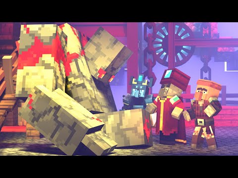 Villager Vs Pillager Part 7 [Redstone Problem] Minecraft Animation