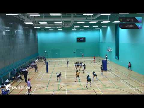 University of Nottingham Volleyball Women vs TeamBU Wessex - Super League Women - 2019/11/02