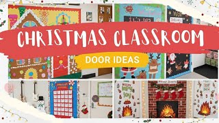 130+ Christmas Classroom Door Decor Ideas 2026 | Fun, Festive & Winter-Themed School Designs