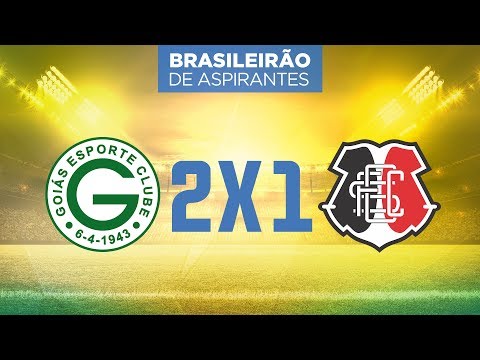 Melhores Momentos - Goiás 2 x 1 Santa Cruz - Brasileirão de Aspirantes (02/08/2018)