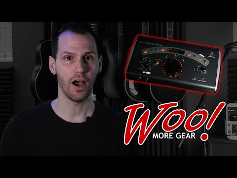 Behringer XENYX CONTROL2USB High-End Studio Control and Communication Center with VCA Control and USB Audio Interface video review thumbnail