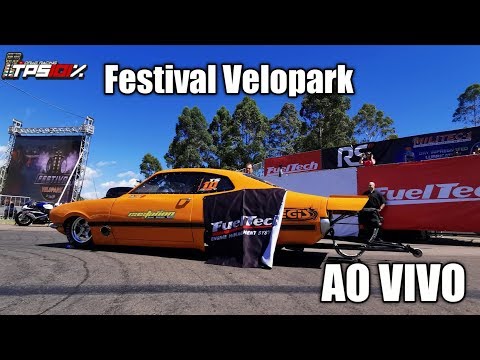 AO VIVO 2° FESTIVAL VELOPARK OS CARROS MAIS RÁPIDOS DA AMÉRICA LATINA TURBO ASPIRADO NITRO