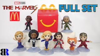 The Marvels 2023 Movie Happy Meal Full Set | 2023 McDonalds Happy Meal Complete Set Collection