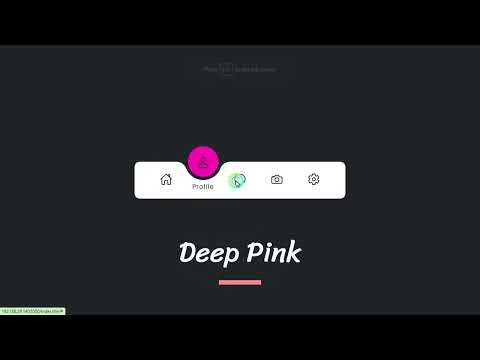 Magic Navigation Menu Indicator Using Html Css Javascript Navbar In Html Css