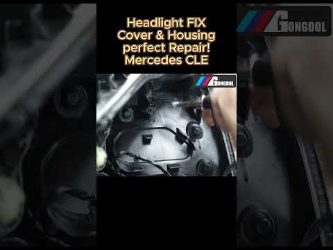 Thumbnail for CLE Headlight FIX: Cover & Housing Repair! #headlightrepair #automobile #headlight #cle #mercedes by Mercedes-Benz CLE