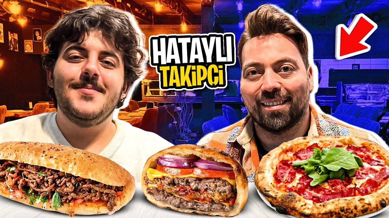 HATAYLI TAKİPÇİMİN DENEMEDİĞİ LEZZETLERİ YEDİK!