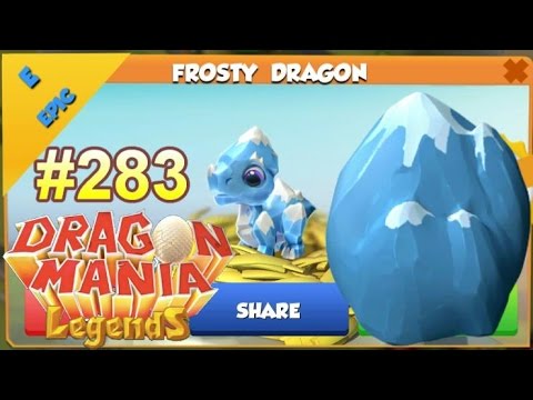 Frosty Dragon Hatching + Dungeon Battles! - Dragon Mania Legends #283