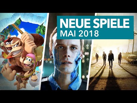 31 neue Konsolenspiele im Mai 2018 - Release-Vorschau für PS4, Xbox One, Switch & Co.