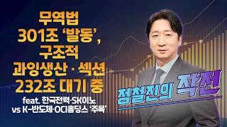 [정철진의 작전] 무역법 301조 ‘발동’, 구조적 과잉생산·섹션 232조 대기 중 Feat. 한국전력·SK…