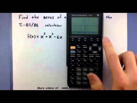 Pre-Calculus - Find the zeros of a function using the...