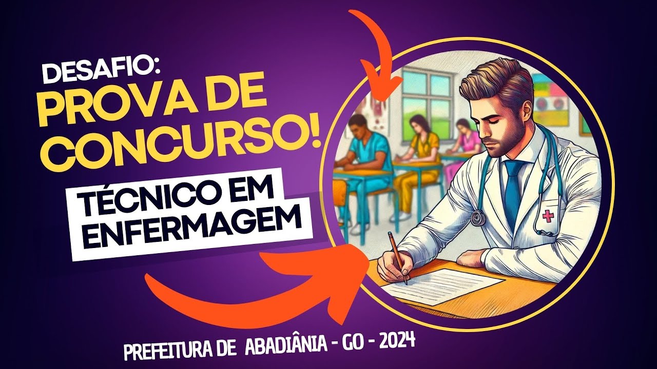 Prova de Concurso Técnico em Enfermagem