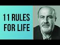 Nassim Taleb - 11 Rules For Life (How To Live a Resilient Life)