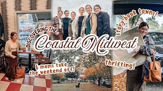 LEARNING TO LET GO in the Coastal Midwest | pack & prep, road trip snacks, thrifting haul