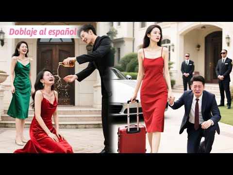 Para complacer a su amante, el marido salpicó vino en la cara de su esposa.la perdió,entró en pánico