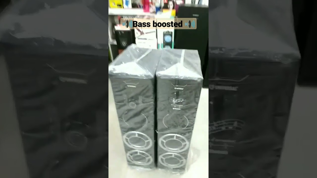 full video uploaded in channel | universal tower speakers