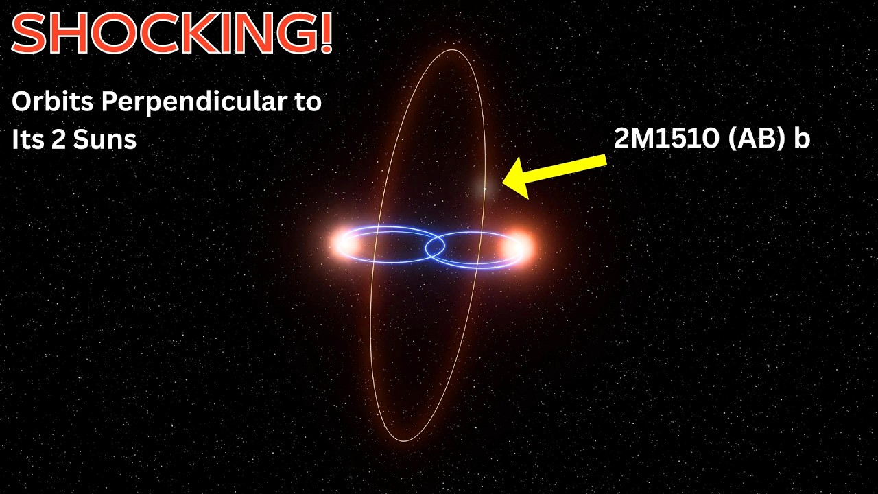Scientists Are Shocked! This Planet Orbits Perpendicular to Its Suns