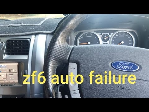 Ford territory Zf6 6 speed auto gear box faults