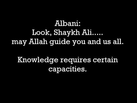 Imam Al-Albani Debates An Ashari (Wonderful Discussion) 💎