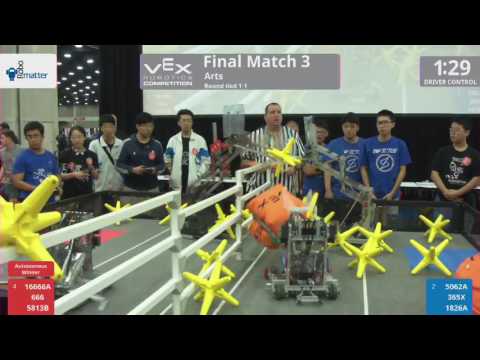 2017 VRC Arts Finals 3 - 16666A 666 5813B vs 5062A 365X 1826A - 30 to 18