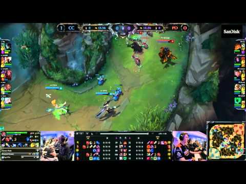 League of Legends - Playing Ducks vs. Crowd Control 2/3 - EPS Finals Germany Winter 2014