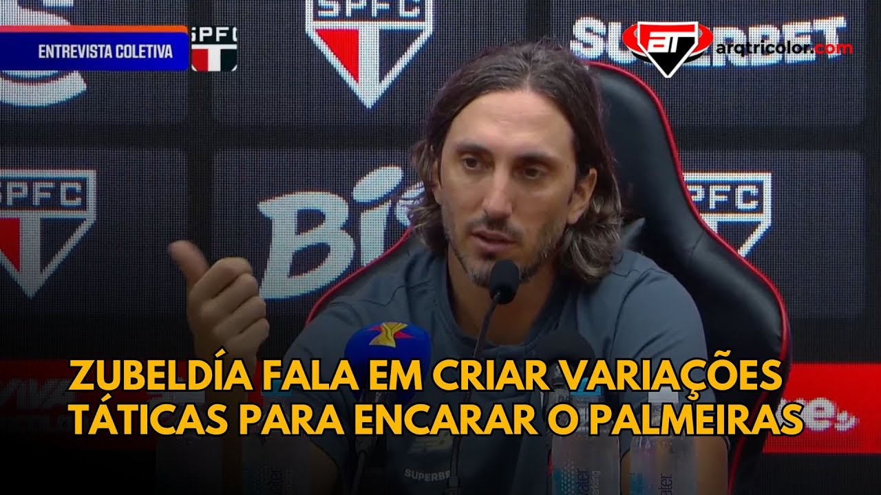 COLETIVA! ZUBELDÍA CELEBRA CLASSIFICAÇÃO E JÁ COMEÇA A PENSAR EM SEMIFINAL CONTRA O PALMEIRAS