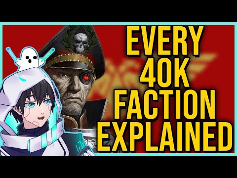 VTuber Learns About 40K: Every single Warhammer 40k Faction Explained | Part 1 React