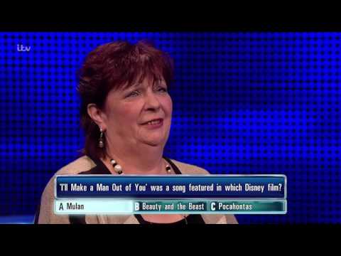Gill Gets Her I'll Make A Man Out Of You Question Right - The Chase