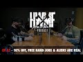 #35 - 10% OFF, FREE HAND JOBS, & ALEINS ARE REAL | HWMF Podcast