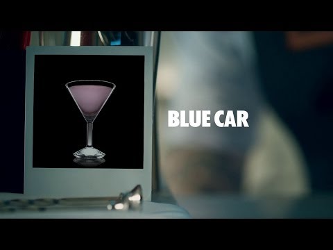 BLUE CAR DRINK RECIPE - HOW TO MIX