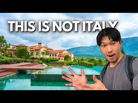 The European City in Thailand. MIND BLOWN! Toscana Valley Khao Yai