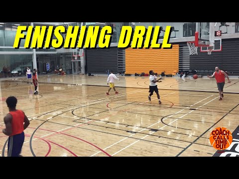 Finishing Drill: Full Court Passing Layups | Warm-up Basketball Drills
