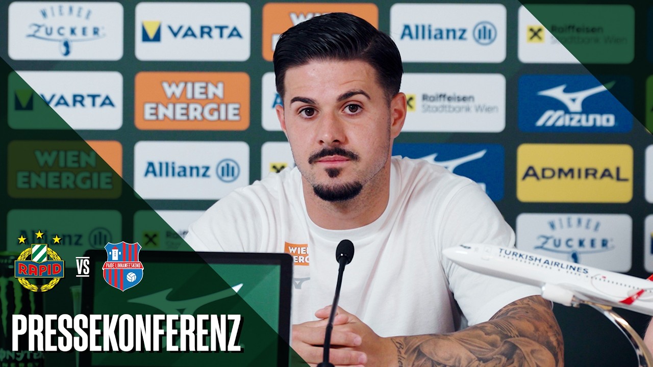 Pressekonferenz vor dem Rückspiel gegen Paide Linnameeskond