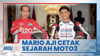 Sosok Mario Aji, Pembalap Asal Madiun Cetak Sejarah dengan Start Ketiga di Moto3 Mandalika