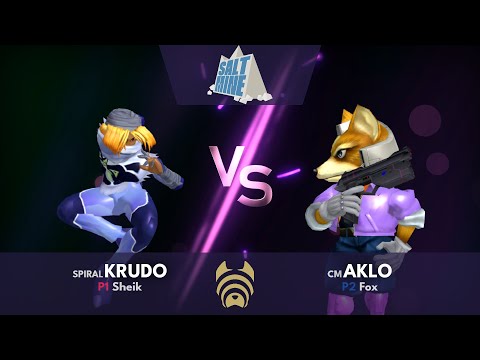 Krudo (Sheik) vs Aklo (Fox) –Winners Semis | The Salt Mine #22