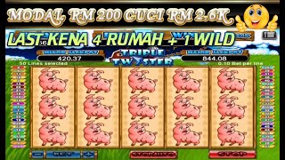 Download lagu Slot Fighter (Triple Twister Modal RM 200 Cuci RM 2.6K) 918 Kiss Ori Today mp3