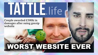 TOXIC Gossip website owner SUED !!! | Tattle life drama