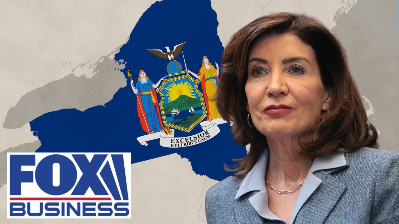 'ALMOST COMICAL': New York's Hochul URGES wealthy to come back