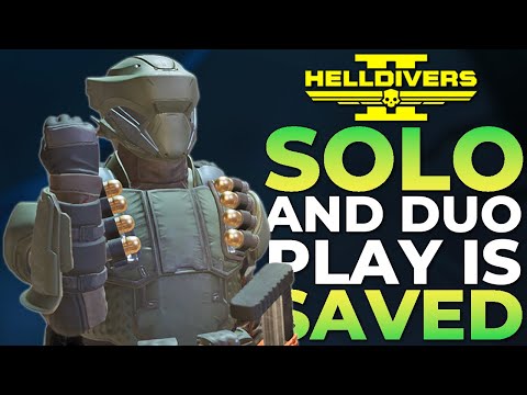 Helldivers 2 - Solo and Duo Play is Being Fixed! & Honest Thoughts About Arrowhead