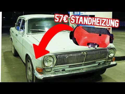 We're installing the CHEAPEST auxiliary heater from China! (in the Volga GAZ 24)