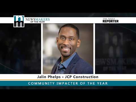 Community Impacter of the Year - Jalin Phelps, JCP Construction