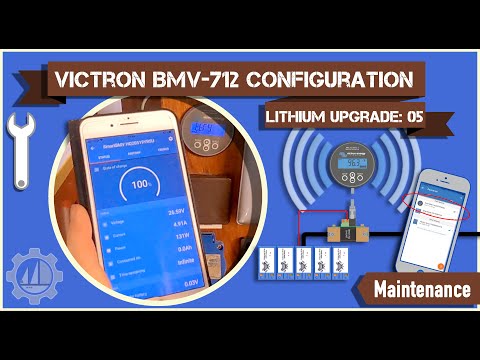 #Victron BMV-712 Battery Monitor Configuration using Victron Connect App: Lithium Battery Upgrade 05