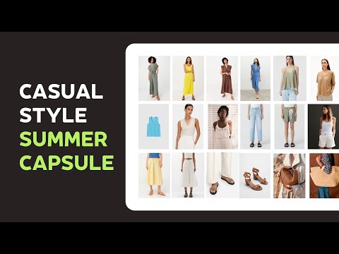 Versatile Summer Style: Creating 29 Summer Looks From...