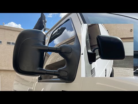 1992-2002 Ford Econoline super duty mirror Swap