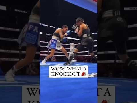 Wow, what a knockout! Is this KO of the year? | Boxing | Girls fighting