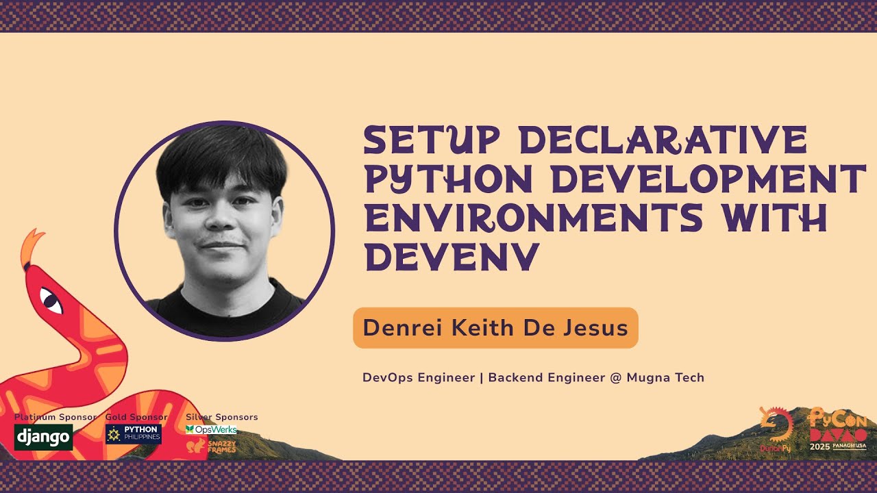 Setup Declarative Python Development Environments with devenv | Denrei Keith De Jesus
